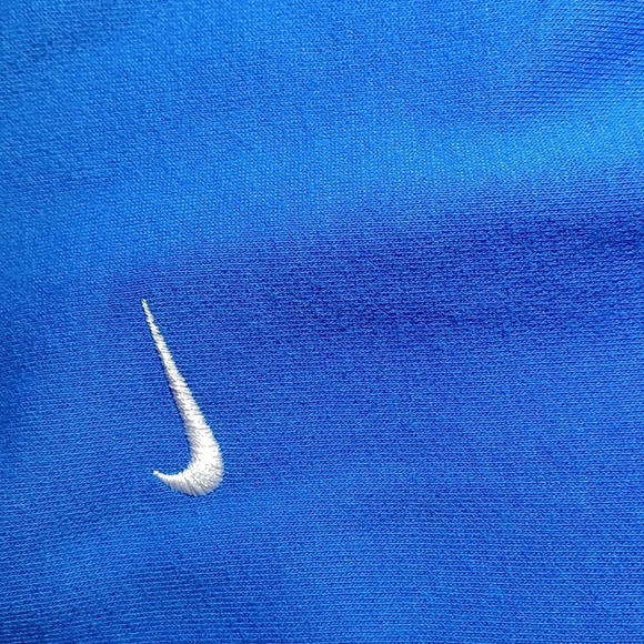 Nike Blue Zip Up Sweatshirt Pockets Size  XXL - Picture 3 of 11